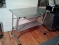 Glass Desk with drawer