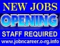 JOB Openings x URGENT Staff Required.