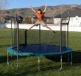 12 foot Scrambler Trampoline with Enclosure System