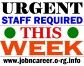 URGENT Staff Required To Start This WEEK