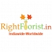 Pleasing note of flowers from www.rightflorist.in