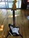  Fender '66 Re-issue Jazzmaster JM66 black w/competition stripe