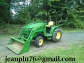 2007 John Deere 3320 4x4 300cx loader