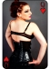 Brocade Waist Training Waspie  in New York