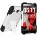 Amzer® Double Layer Hybrid Kickstand Case for LG Optimus G Pro E980 at fommy