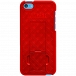 Amzer® Snap On Kickstand Case - Red For iPhone 5C 