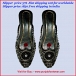 Black Beaded Khussa  shoes 