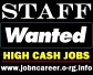 STAFF Wanted For $50 An Hour Cash Jobs.