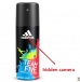 Adidas Men Body Fragrance Spray Bottle Camera HD Shower Spy Camera 16GB Remote Control Motion Detect