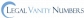 Legal Vanity Numbers