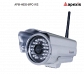 Wireless outdoor waterproof HD megapixel box ip cameras APM-H605-MPC-WS