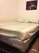 Full bed with frame and mattress