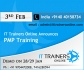 New PMP Training Batch Announcement