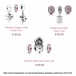 Buy awesome Pandora valentines charms and charms set at The Jewel Hut