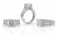 Man made diamond rings - Russian Brilliants