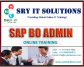 SAP BO ADMIN ONLINE TRAINING | BO ADMIN COURSE DETAILS | SRY IT SOLUTIONS