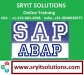 SAP ABAP ONLINE TRAINING IN HYDERABAD INDIA SRYIT