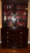 Glass door secretary/hutch