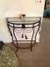 Nice glass-top end table set