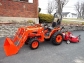 2009 Kubota B7510 Loader Blade Bush Hog 4WD