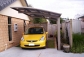Modern, multi-functions carport of Aluminium