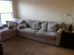 Crate and barrel 2 piece couch set