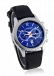 Free Shipping - CURREN 8066 Round Dial Rubber Strap Men's Wrist Watch with Calendar (Blue)