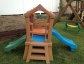 Outdoor Play:Step 2- Double Slide & Climber