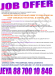 Office work, job, inbound job, engineering jobs, it jobs, diploma jobs,  out bound job, admin work, 