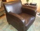 Italian Leather Arm Chair