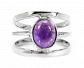 Awesome 925 Sterling Silver Amethyst Ring