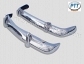 VOLVO AMAZON 122 KOMBI BUMPER CAR IN STAINLESS STEEL