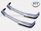 VOLVO P 1800 S/SE BUMPER CAR IN STAINLESS STEEL
