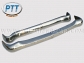 OPEL REKORD P1 BUMPER CAR IN STAINLESS STEEL 
