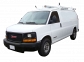 Van, Minivan, SUV, Aluminum Ladder Racks - Van Window Safety Screens