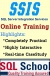 Weekend Online Training on Microsoft Integration Services (SSIS) @ SQL School