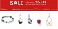 Big Christmas Sale – up to 75% off on selected Brands at The Jewel Hut