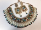 Kundan Jewelery-Multi Feroza Set