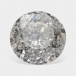 0.10 ctw, 2.86 mm, K White, I-2 Clarity, Round Brilliant Natural Loose Diamond