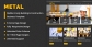 Metal - Building & Construction Business Template 