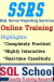 SSRS ONLINE TRAINING @ SQL SCHOOL