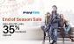 End of Season Sale Upto 60% Off + Minimum 35% Cashback On Apparel - goosedeals.com