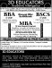 BS(CS), BBA & MBA In Just Rs.4000/Month By 3D Educators