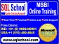 Best practical online Training SQL Business Intelligence @ SQL School