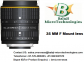 35 MM & 50 MM LARGE FORMAT MACHINE VISION LENS - “BALAJI OPTICS”