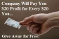 Make Money by Giving Money Away...