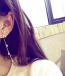 1 Pair Fashion Women Wedding Crystal Long Tassel Leaves Pendant Earrings 