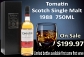 Tomatin Scotch Single Malt 1988 750ML 750ML