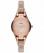 Fossil Georgia Mini Rose Dial Sand Leather Strap ES3262 Womens Watch
