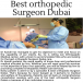 How to get the Best orthopedic Surgeon Dubai